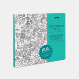 OMY: gigantyczna kolorowanka Giant Coloring Poster 100x70 cm - Noski Noski