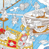 OMY: gigantyczna kolorowanka Giant Coloring Poster 100x70 cm - Noski Noski