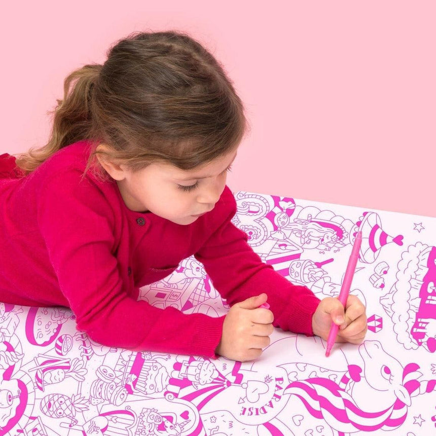OMY: gigantyczna kolorowanka Giant Coloring Poster 100x70 cm - Noski Noski