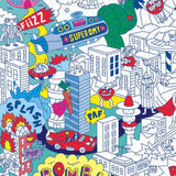 OMY: gigantyczna kolorowanka Giant Coloring Poster 100x70 cm - Noski Noski