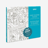 OMY: gigantyczna kolorowanka Giant Coloring Poster 100x70 cm - Noski Noski