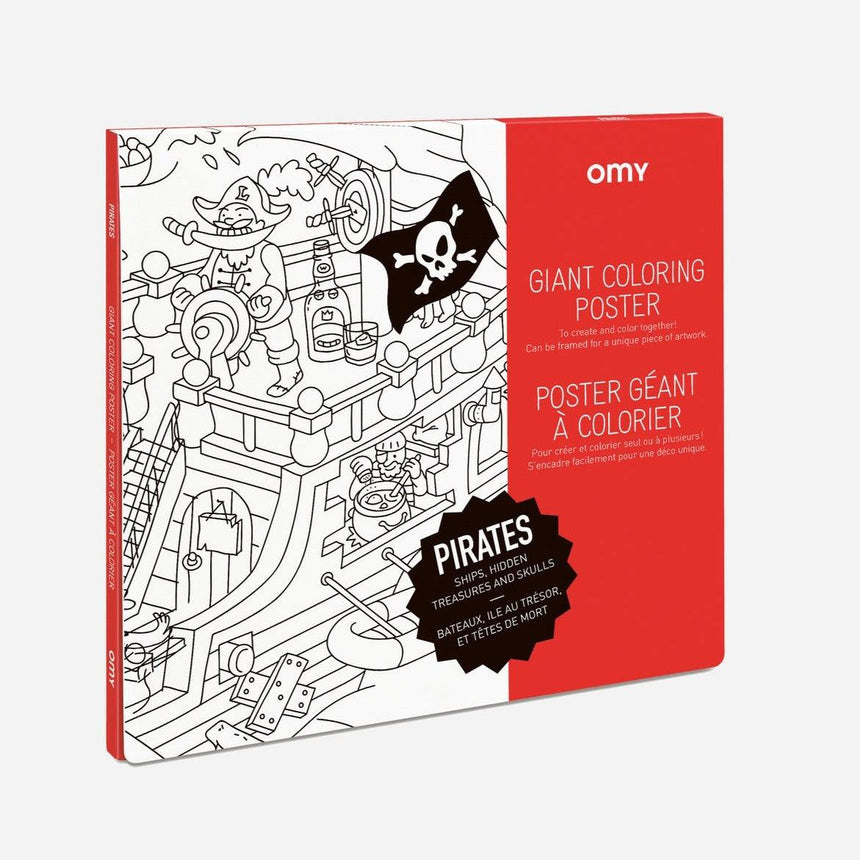 OMY: gigantyczna kolorowanka Giant Coloring Poster 100x70 cm - Noski Noski