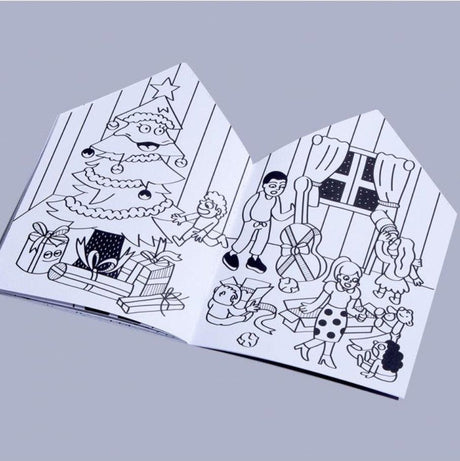 OMY: kolorowanka Coloring Book Christmas - Noski Noski