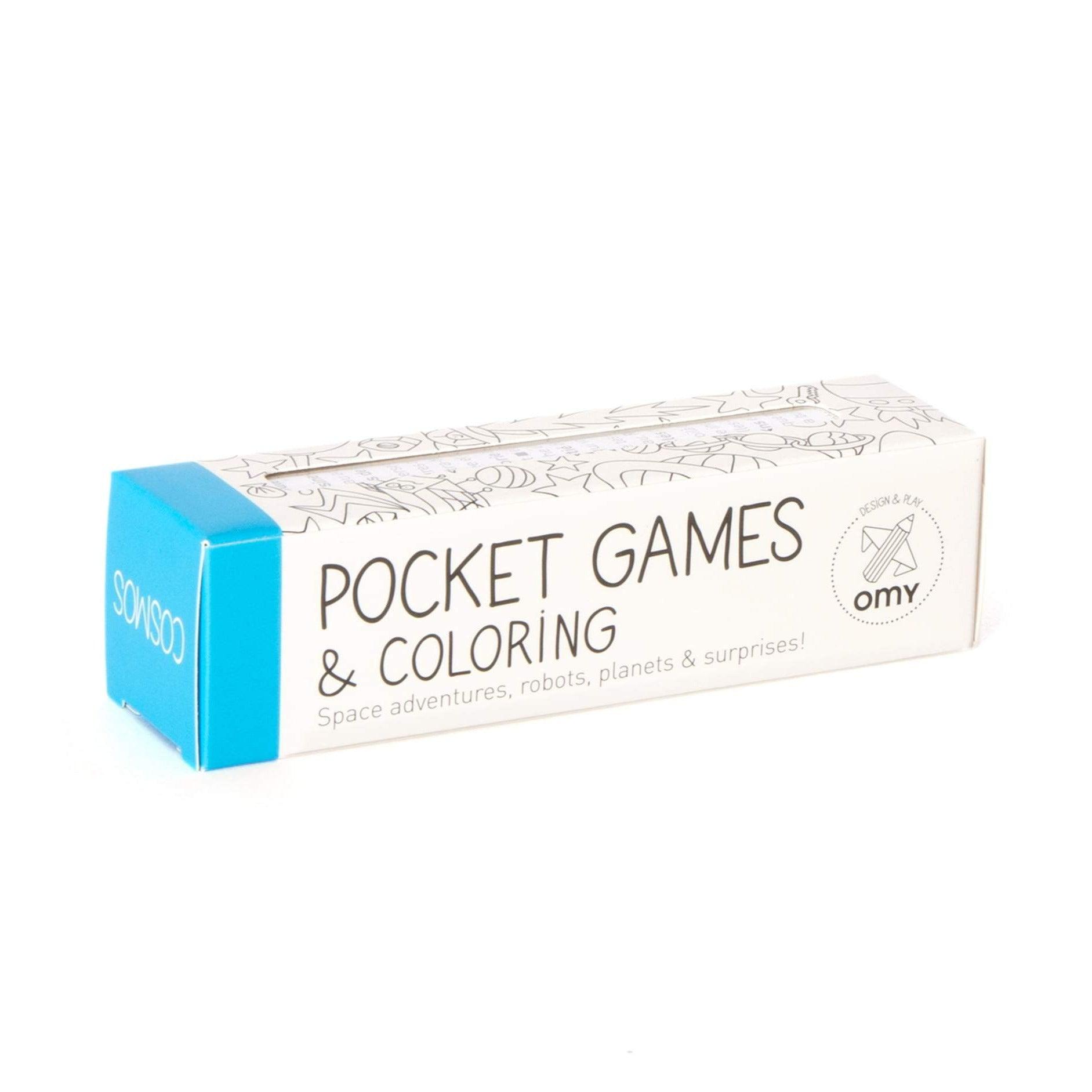 OMY: kolorowanka z grą Pocket Game & Coloring - Noski Noski