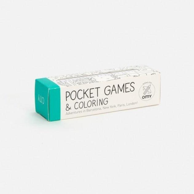 OMY: kolorowanka z grą Pocket Game & Coloring - Noski Noski