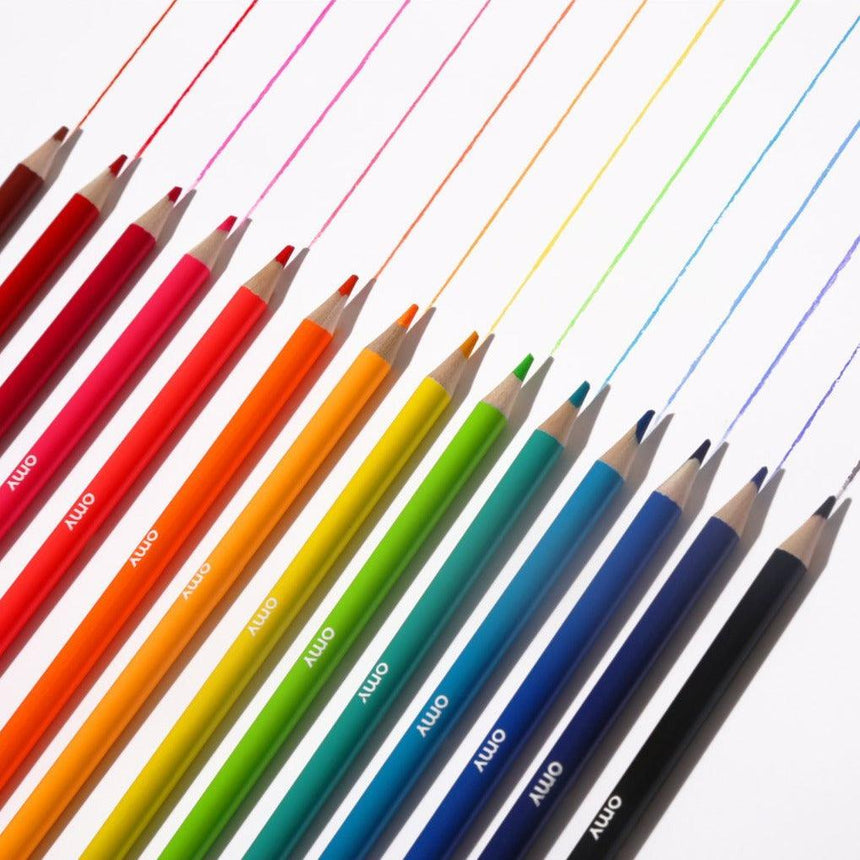 OMY: neonowe kredki ołówkowe Crayons Pop - Noski Noski