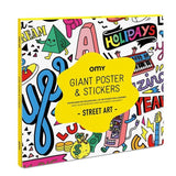 OMY: plakat z naklejkami Giant Poster & Stickers - Noski Noski