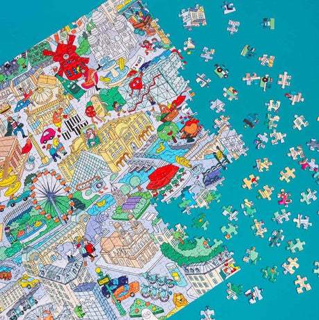 OMY: puzzle Paryż 1000 el. - Noski Noski