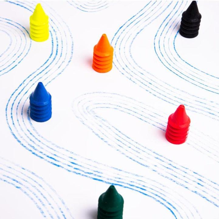 OMY: świecowe kredki na palec Finger Crayons - Noski Noski