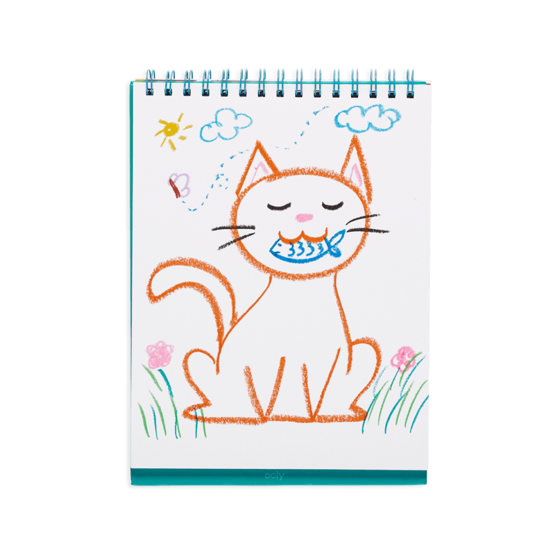 Ooly: akwarelowe kredki żelowe kotki Cat Parade - Noski Noski