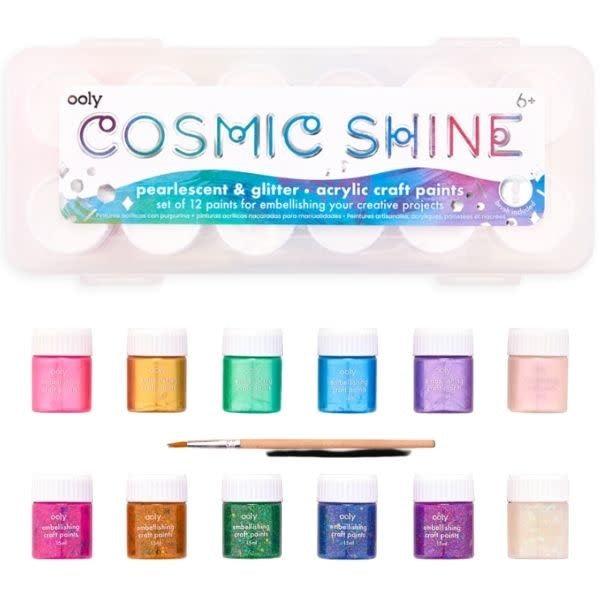 Ooly: blyszczące farby akrylowe Cosmic Shine - Noski Noski