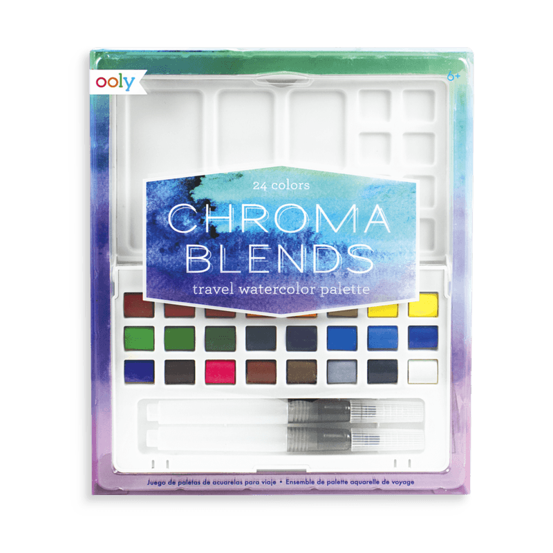 Ooly: farby akwarelowe z pędzlami Chroma Blends - Noski Noski