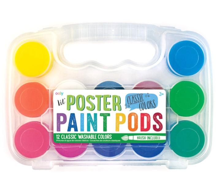 Ooly: farby plakatowe klasyczne Poster Paint Pods - Noski Noski