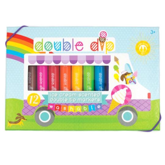 Ooly: flamastry pachnące lodami Double Dip - Noski Noski