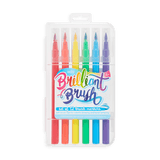 Ooly: flamastry pędzelkowe Brilliant Brush 12 kolorów - Noski Noski