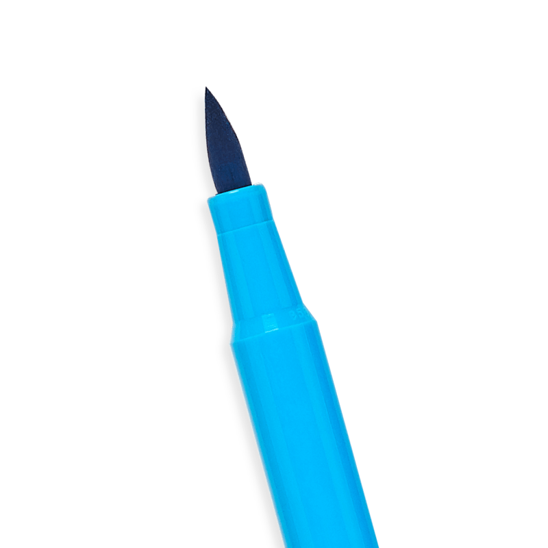 Ooly: flamastry pędzelkowe Brilliant Brush 12 kolorów - Noski Noski