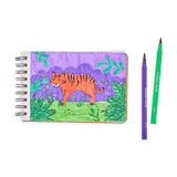 Ooly: flamastry pędzelkowe Brilliant Brush 12 kolorów - Noski Noski