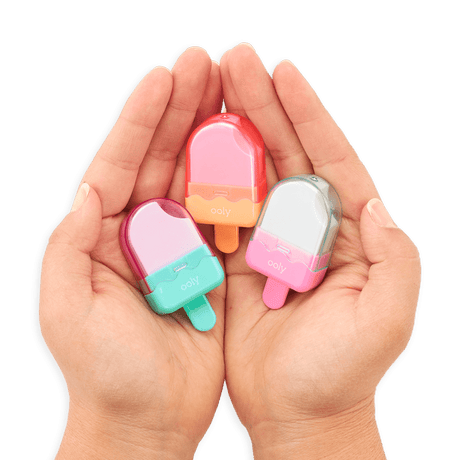 Ooly: gumki lody na patyku Icy Pop Erasers - Noski Noski
