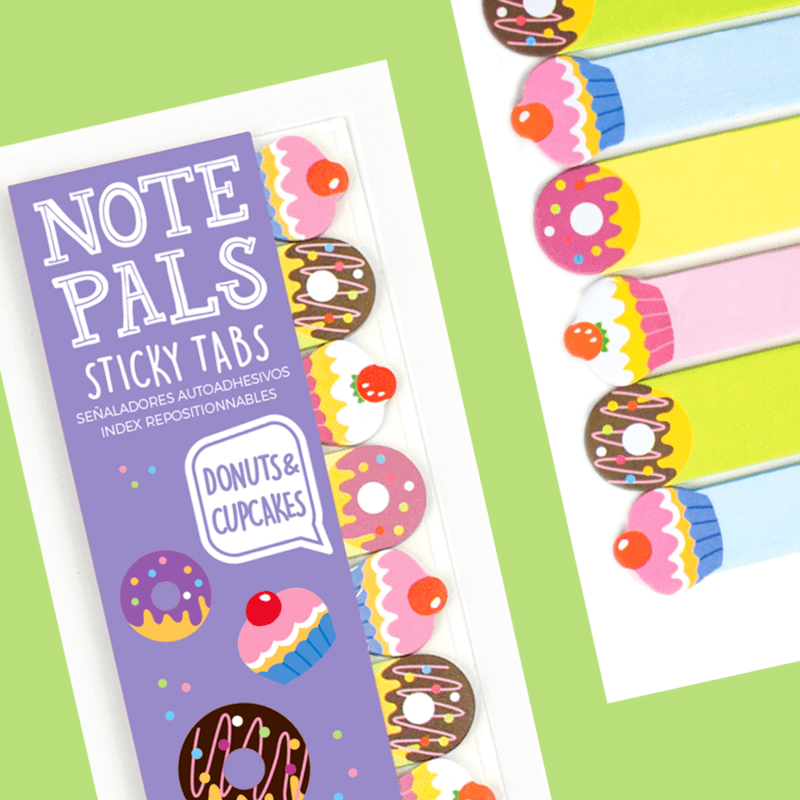 Ooly: karteczki samoprzylepne Note Pals Sticky Tabs - Noski Noski