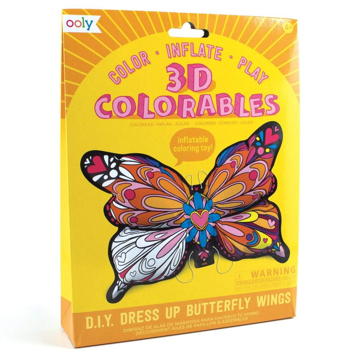 Ooly: kolorowanka 3D Skrzydła Motyla - Noski Noski