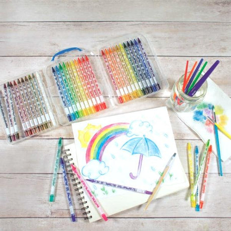 Ooly: kredki akwarelowe Rainbow Doodlers - Noski Noski