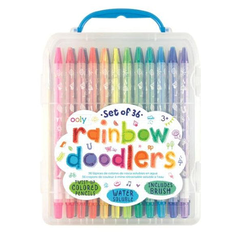 Ooly: kredki akwarelowe Rainbow Doodlers - Noski Noski