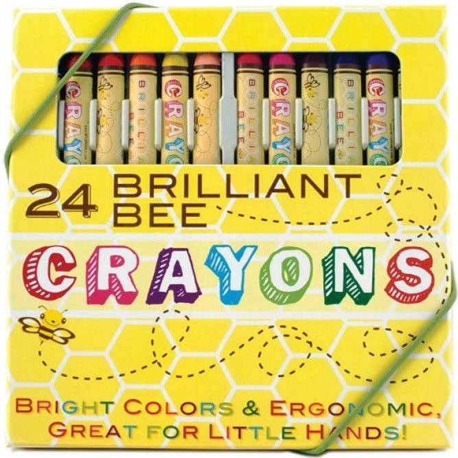 Ooly: kredki świecowe Brilliant Bee 24 kolory - Noski Noski