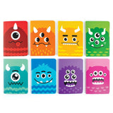 Ooly: mini notesy potworki Monsters Pocket Pal 8 szt. - Noski Noski