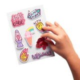 Ooly: naklejki w kopercie Sticker Stash 200 el. - Noski Noski