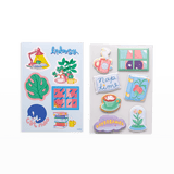 Ooly: naklejki w kopercie Sticker Stash 200 el. - Noski Noski