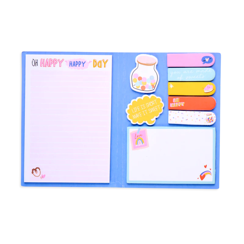 Ooly: notes z karteczkami samoprzylepnymi Side Notes - Noski Noski