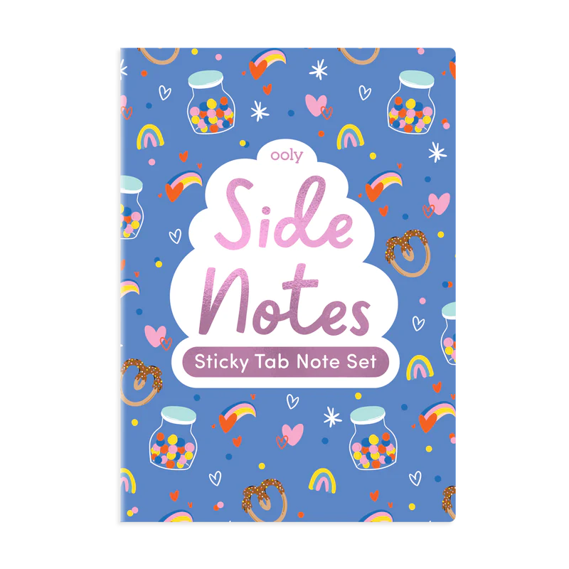 Ooly: notes z karteczkami samoprzylepnymi Side Notes - Noski Noski