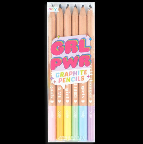 Ooly: ołówki GRL PWR - Noski Noski