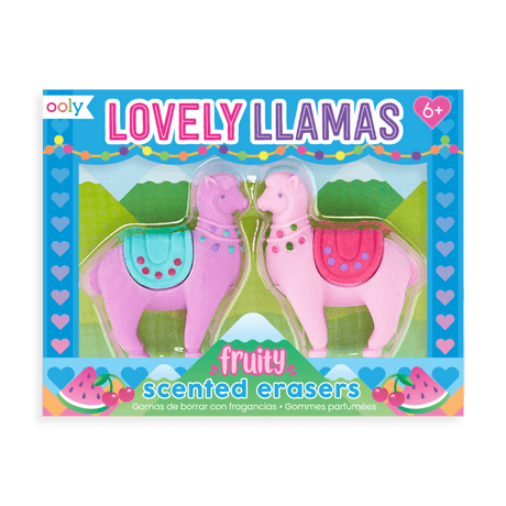 Ooly: pachnące gumki lamy Lovely Llamas - Noski Noski