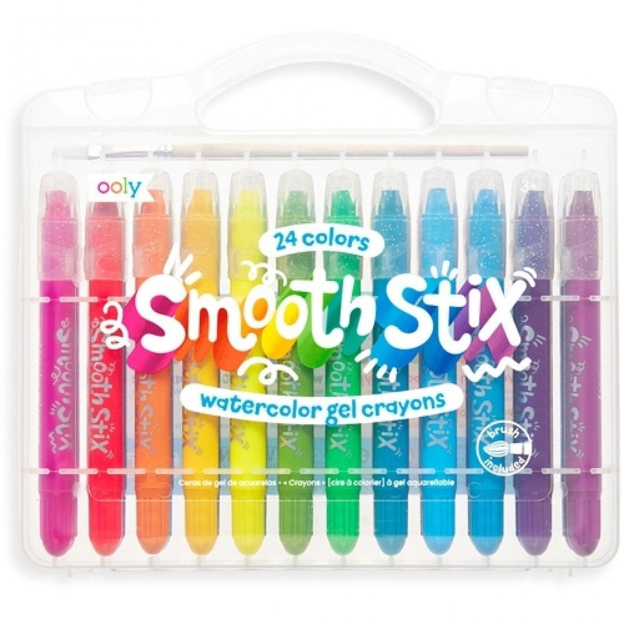 Ooly: wodne kredki żelowe Smooth Stix 24 kolory - Noski Noski