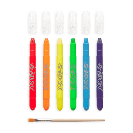 Ooly: wodne kredki żelowe Smooth Stix 6 kolorów - Noski Noski