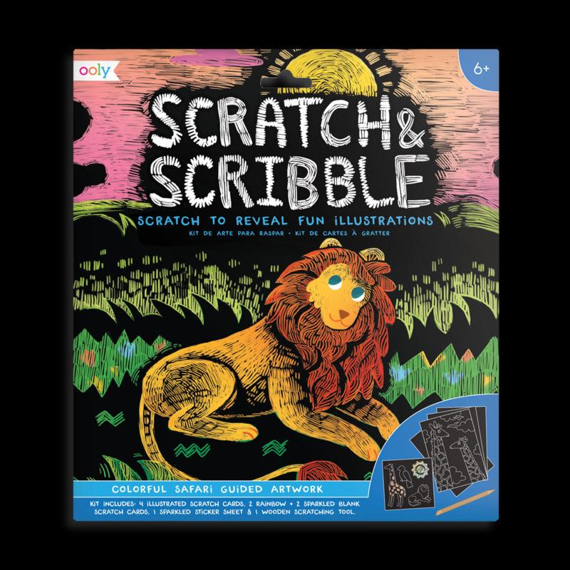 Ooly: wydrapywanka Scratch & Scribble - Noski Noski