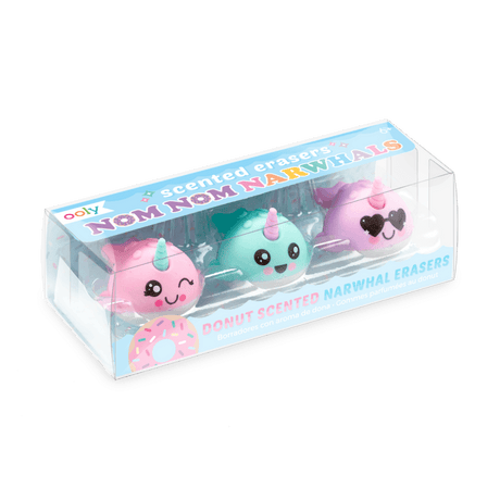 Ooly: zapachowe gumki narwale Nom Nom Narwhals - Noski Noski