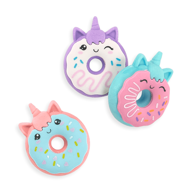 Ooly: zapachowe gumki słodkie jednorożce Unicorn Donuts - Noski Noski
