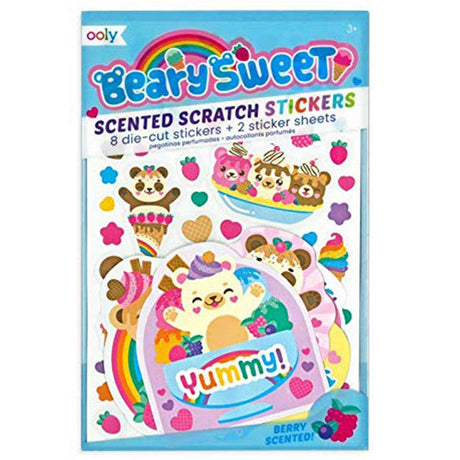 Ooly: zapachowe naklejki Beary Sweets - Noski Noski