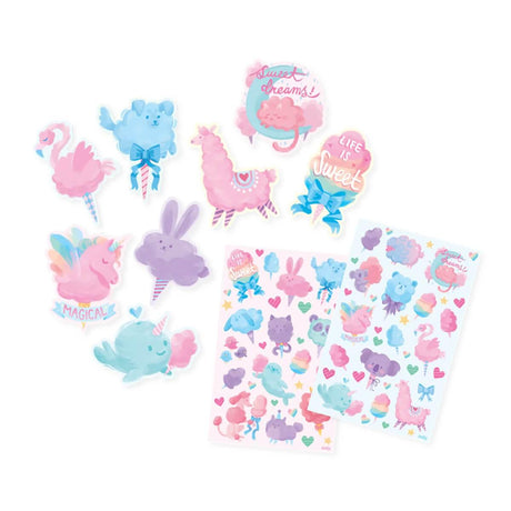 Ooly: zestaw prezentowy Fluffy Cotton Candy - Noski Noski