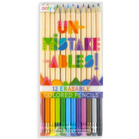 Ooly: zmazywalne kredki ołówkowe Un-Mistake-ables! - Noski Noski