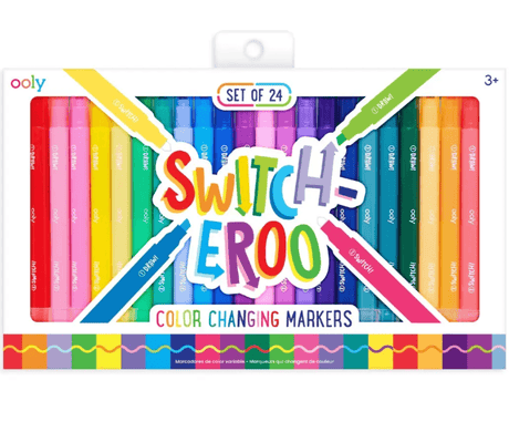Ooly: zmieniające kolor flamastry Switch-Eroo 24 szt. - Noski Noski