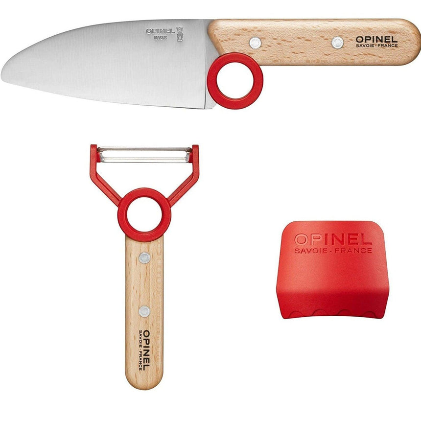 Opinel: zestaw szefa kuchni Le Petit Chef Red - Noski Noski