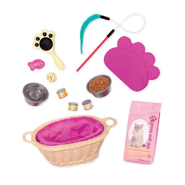 Our Generation: akcesoria dla kotka Cat Care Playset - Noski Noski