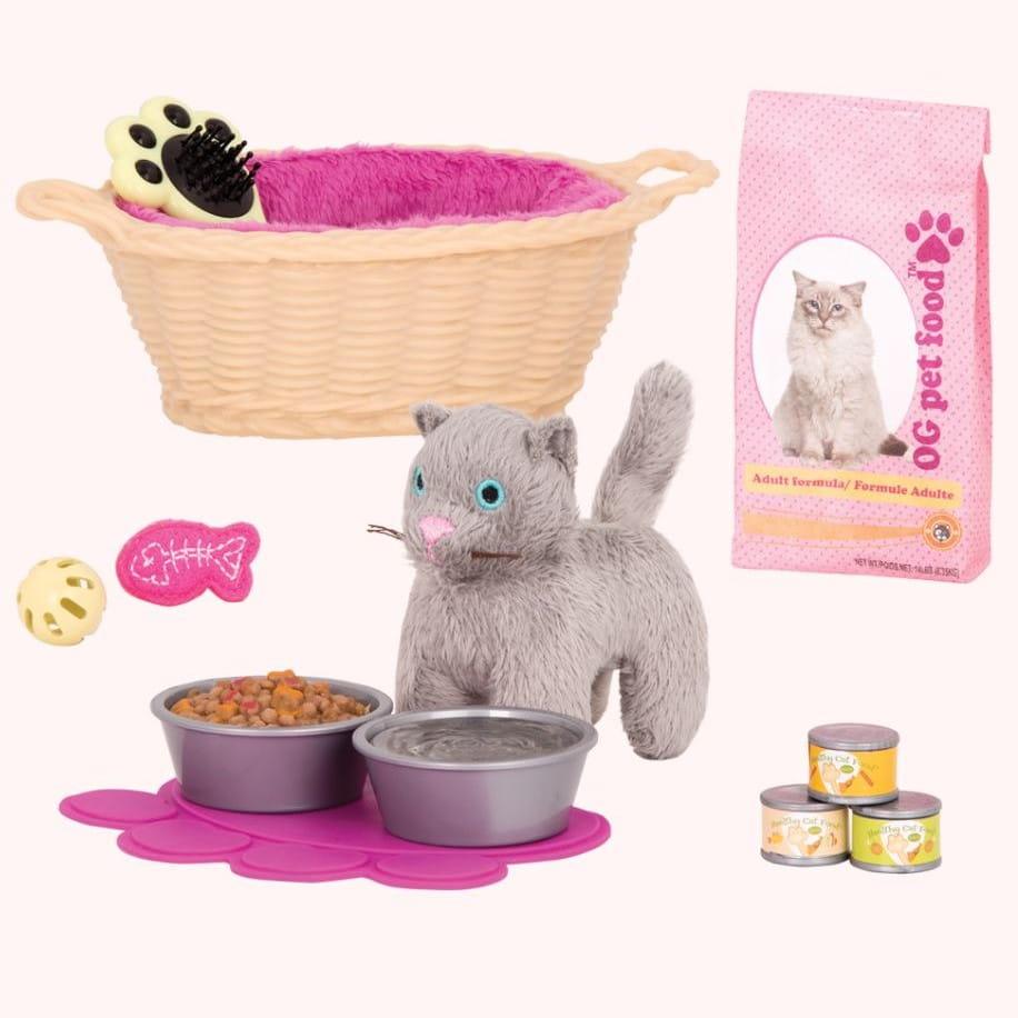 Our Generation: akcesoria dla kotka Cat Care Playset - Noski Noski