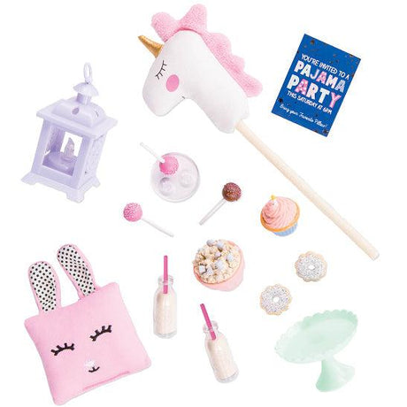 Our Generation: akcesoria na biwak dla lalki Sleepover Paty Set - Noski Noski
