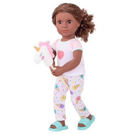 Our Generation: akcesoria na biwak dla lalki Sleepover Paty Set - Noski Noski
