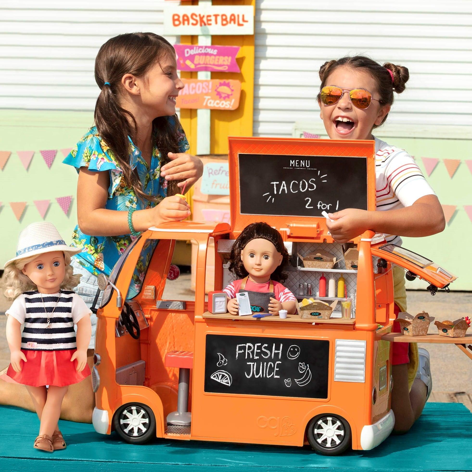 Our Generation: auto dla lalek Grill To Go Food Truck - Noski Noski