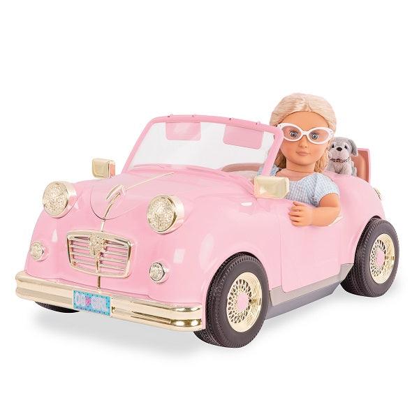 Our Generation: auto kabriolet dla lalki In the Driver’s Seat Retro Cruiser - Noski Noski